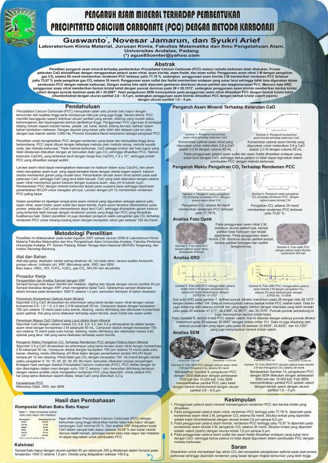 BSc Chemistry - poster